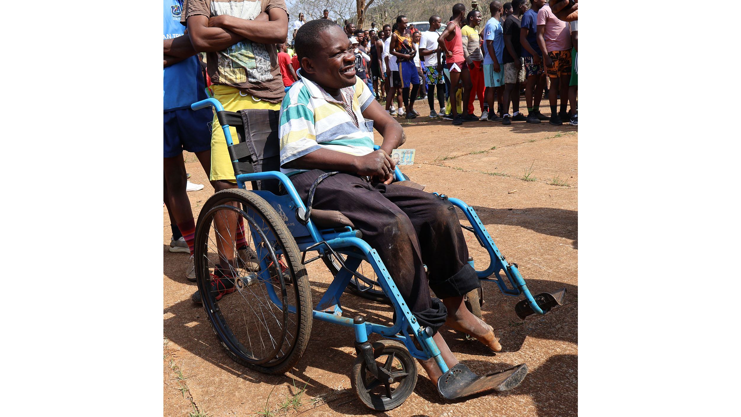 Msibi said he lives with his grandmother, mother, siblings and they know about his desire to join the army.